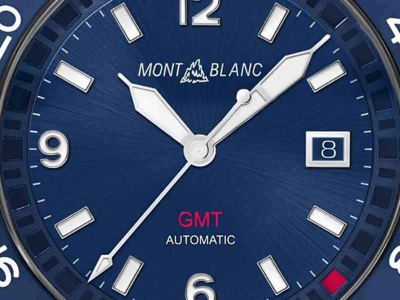 AUTOMATIC MEN'S WATCH STEEL/STEEL GMT MONTBLANC 1858 MONTBLANC 129616